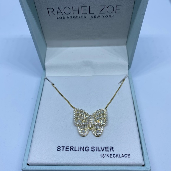 Rachel Zoe Butterfly Necklace 